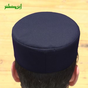 Navy Blue Color Premium Coat Fabric ( Namaz Cap)  Cap / Kufi IBZ-300-12